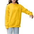 thumbnail image 1 of Chbgutlmr Sweatshirts for Women Plus Size Long Sleeve Casual Basic Hoodies Drawstring Loose Oversized Pullover, 1 of 8