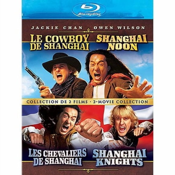 Shanghai Noon / Shanghai Knights (Blu-ray) (Bilingual)