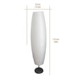 thumbnail image 3 of CUITING 39” Minimalist White Floor Lamp with White Shade, 3 of 7