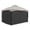 Gris, variante sur APEX GARDEN Ensemble de Rideaux d'Intimité pour Pavillon 10 Pieds x 12 Pieds
