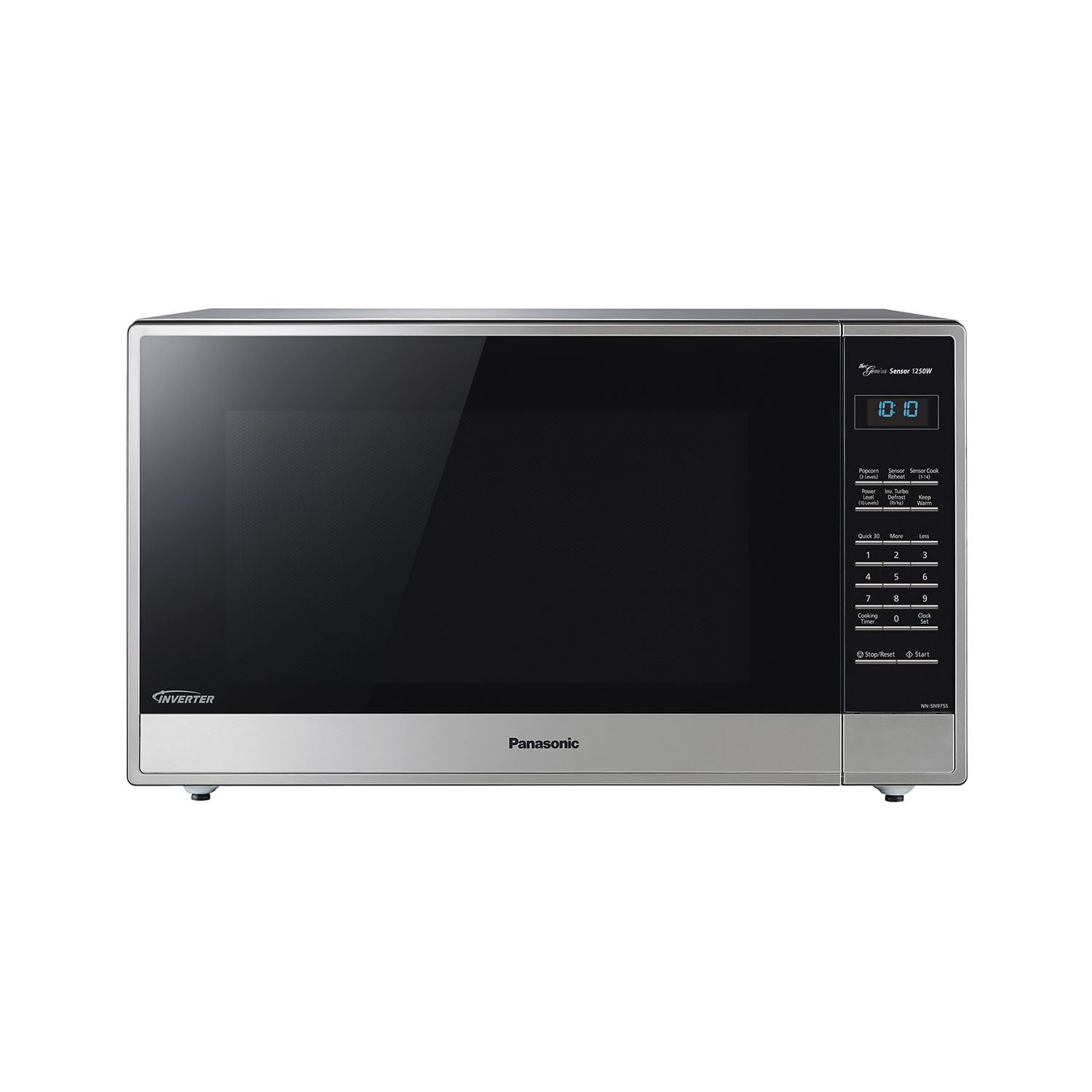 Refurbished Panasonic NN-SN975S 2.2 cu. ft. Stainless Steel 1250W Microwave Oven With Inverter Technology