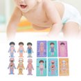 thumbnail image 2 of Puzzle Toy, Abrasion Resistant   Non- Body Structure Puzzle Toy, Safe Bright Color Wood Non-Odorous For Children Playing Girls Boys MG-Boy Body Structure Puzzle, 2 of 8