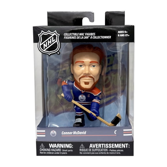 Party Animal Big Shot Shooter NHL Edmonton Oilers Connor McDavid Vinyl Figue (12 cm/4.75 inch)