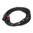 thumbnail image 2 of FLAMEEN Audio Adapter Cable, Male To 2 XLR Male Cable Male To Dual 2 XLR Male Plug Connector For Meeting For Home, 2 of 8