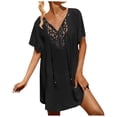 thumbnail image 1 of 2025 Paréo de Maillot de Bain pour Femmes en Dentelle Maternité Sortie de Plage Crochet Col en V Sortie de Bain Tenue Robe de Plage Robes de Plage pour Femmes Sortie de Plage Sorties de Plage pour, 1 of 6