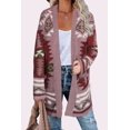 thumbnail image 3 of Womens 2022 Fashion Open Front Long Sleeve Cardigans Sweaters Coats with Pockets, 3 of 5