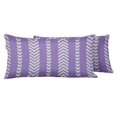 thumbnail image 1 of VargottamIndoor/OutdoorPolyester FabricLumbarPillowCover,All-Weather Waterproof Rectangular Cushion Case for Patio Furniture,12" x 24"Set of 2 -Striped-19, 1 of 6