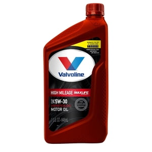 Valvoline Oil VV1556 MaxLife; SAE 5W-30; Synthetic; 1 Quart Bottle; Case Of 6