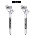 thumbnail image 1 of Golf Tees Rhombic 10 Degree Diagonal Insert Increases the Distance Speed Golf Ball Holder Zero Drag Outdoor Golf Accessories 2pcs, 1 of 6