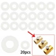 thumbnail image 3 of LEFU for SodaStream Cylinder Tank Refill Adapter Seals 20-Pack, Replacement Gaskets O-Rings, Compatible with for Soda Maker Carbonator, 0.7cm ID 2cm OD 0.3cm Thick, 3 of 6