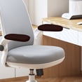 thumbnail image 2 of Furniture Chair Armrest Covers Set of 2 Stretchable Elastic Sleeves for Desk Computer Gaming Chairs Durable and Comfortable Design 2PCS, 2 of 4