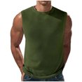 thumbnail image 2 of DPTALR Pull Décontracté pour Hommes Col Rond Débardeur de Sport Blouse, 2 of 6