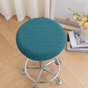 Uscallm St. Patrick's Day Bar Stool Covers Round Elastic Slip-Resistant Seat Covers for Kitchen Pub Dining Room Barstools Nylon Spandex Stretchable Fabric Stool Protector