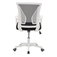 thumbnail image 2 of CorLiving Cooper Ergonomic Mesh Back Adjustable Height Adult Office Chair with Wheels, Black/White, 2 of 9