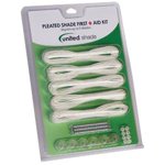 United Shade Window Shade Restringing Kit 650000 Pleated Shade First Aid Kit
