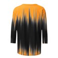 thumbnail image 5 of Hauts pour Femmes Décontractés Imprimés à Col Rond T-Shirt à Manches 3/4 Haut Ample, Hauts à Manches 3/4 pour Femmes, Hauts Décontractés pour Femmes, T-Shirts pour Femmes, 5 of 5