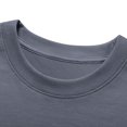 thumbnail image 4 of Gspmoly T-Shirts pour Hommes, Haut Décontracté Uni à Manches Courtes Col Rond Blouses pour Sortir Offres de Vacances, 4 of 7