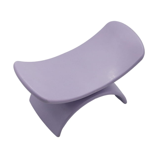 maskred Nail Arm Rest Pillow U Shape Slip Non Portable for Acrylic Nails Manicure Purple 5.24 Inchx2.56 Inch 5Set