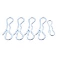 thumbnail image 1 of 5Pcs Cotter Pin Fastening Pin Alloy-steel Pin Mechanical Industry Pin (Silver), 1 of 8