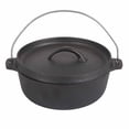 thumbnail image 3 of Pot de Cuisson Extérieur, Pot de Camping en Fonte Pré-Assaisonné pour Camping Intégration Sans Couture, 3 of 8