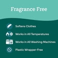 thumbnail image 2 of Tru Earth Fabric Softener Strips for Washing Machine, Alternative to Fabric Softener Liquid and Pods, Unscented Fragrance Free, Up to 64 Loads Per 32-Count, 2 of 5