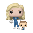 thumbnail image 1 of Funko Pop! & Buddy Marvel: Invisible Woman & Franklin (Fantastic Four: First Steps) bobblehead en vinyle, 1 of 3