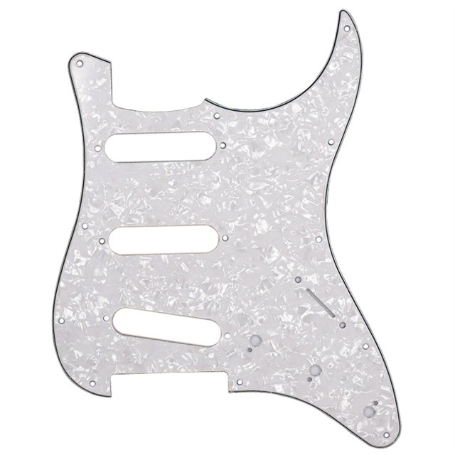 11 Holes Colorful Celluloid Guitar Pickguard Scratch Plate for Strat Guitars SSS