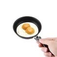 thumbnail image 2 of Poêle à Frire Petite un Oeuf Crêpe Ronde Mini Poêle Antiadhésive Mini Poêle en Fonte, 2 of 4
