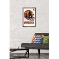 thumbnail image 3 of NFL Washington Commanders - Drip Helmet 22 Wall Poster, 14.725" x 22.375" Framed, 3 of 4