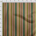 thumbnail image 3 of oneOone Polyester Lycra Fabric Bayadere Stripe Printed Fabric 1 Yard 56 Inch Wide, 3 of 4