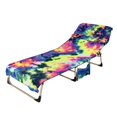 thumbnail image 1 of Bangcool Pool Towel Microfiber Soft Portable Beach Towel Beach Chair Cover with Pockets, 1 of 9