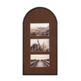 thumbnail image 4 of Métal à 3 ouvertures avec passe-partout marron, 4 of 5