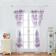 thumbnail image 2 of Abbracc Country Sliding Curtain Sliding Curtain Decorative Sachal Transparent For -100x200cm, 2 of 9