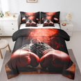 thumbnail image 1 of YST Boxing 7 Pcs Comforter Set Sports Game Theme Sheet Set Bed In A Bag For Boys Children Men Room Decorative Boxing Gloves Pattern Down Comforter Queen Size, 1 of 5