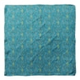 thumbnail image 4 of Bimba Blue Vector Design Damask Pure Silk Printed Head Bandanas Summer Neck Wrap Scarf 40 x 40 Inches, 4 of 6