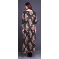 thumbnail image 4 of Bimba Kaftan de Plage Floral, Paréo de Bikini, Robe Maxi pour Femmes, Long Caftan-S-L, 4 of 5