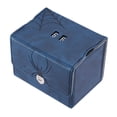 thumbnail image 1 of Zoopin Boîte de Plateau en Cuir avec Compteur de Vie Rotatif Intégré (Bleu), 1 of 4