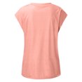 thumbnail image 5 of SHOPESSA Vêtements Grande Taille pour Femmes Mode T-Shirts Amples à Imprimé pour Femmes Col Rond Décontracté Manches Courtes Hauts Décontractés, 5 of 5