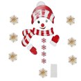 thumbnail image 4 of FLAMEEN Refrigerator Stickers, Wide Application Refrigerator Decal, Refrigerator For Fridge Garage Door Christmas Themed Parties Garage Door, 4 of 8