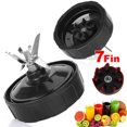 thumbnail image 4 of 7 Fins Extractor Blades Replacement Part Bottom Blade for Nutri Ninja Auto iQ Juicer 1000W, 4 of 9