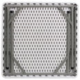 thumbnail image 2 of Bowery Hill Granite White Folding Table Square Waterproof 34.25" Unassembled, 2 of 3