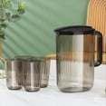 thumbnail image 2 of Kitchen Gadgets Plastic Pitcher with 4 Cup, 2l Water Pitcher with Lid, Iced Tea Pitcher, Water Carafe, Jar Pitcher, Water Jug with Handle for Tea, Juices, Milk, Cold Or Hot Beverages, 2 of 8