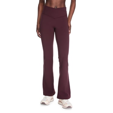 Athletic Works Women's Crossover V-Waist Flare Pant