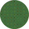 thumbnail image 1 of Ahgly Tapis Rond Lavable en Machine Intérieur Transitionnel Vert Forêt Foncé, 3 Pieds Rond, 1 of 7