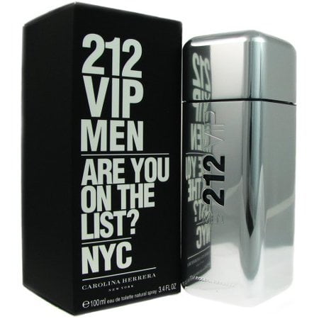 Carolina Herrera 212 Vip Vaporisateur Eau de Toilette pour Hommes, 3,4 Onces