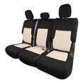 thumbnail image 1 of Pour 2020-2024 Ford Explorer Base FH Group Housses de Sièges d'Auto sur Mesure en Néoprène Résistantes à l'Eau - 2e Rangée Beige, 1 of 6