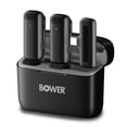 thumbnail image 1 of Bower Dual Wireless Microphone System with Noise Reduction, Charging Case & USB-C Receiver, 1 of 6