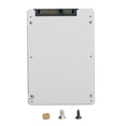 thumbnail image 2 of 2.5in MSATA To SATA3.0 Enclosure, 7mm MINI PCIE SSD Adapter Case  for Laptop for Notebook for Desktop Computer White,Black, 2 of 8