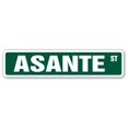 thumbnail image 1 of SignMission SS-ASANTE 4 x 18 in. Childrens Name Room Street Sign - Asante, 1 of 4