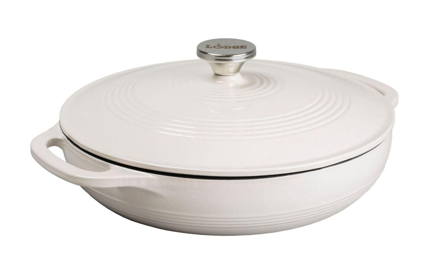 Lodge Enamel 3qt. Casserole, Oyster